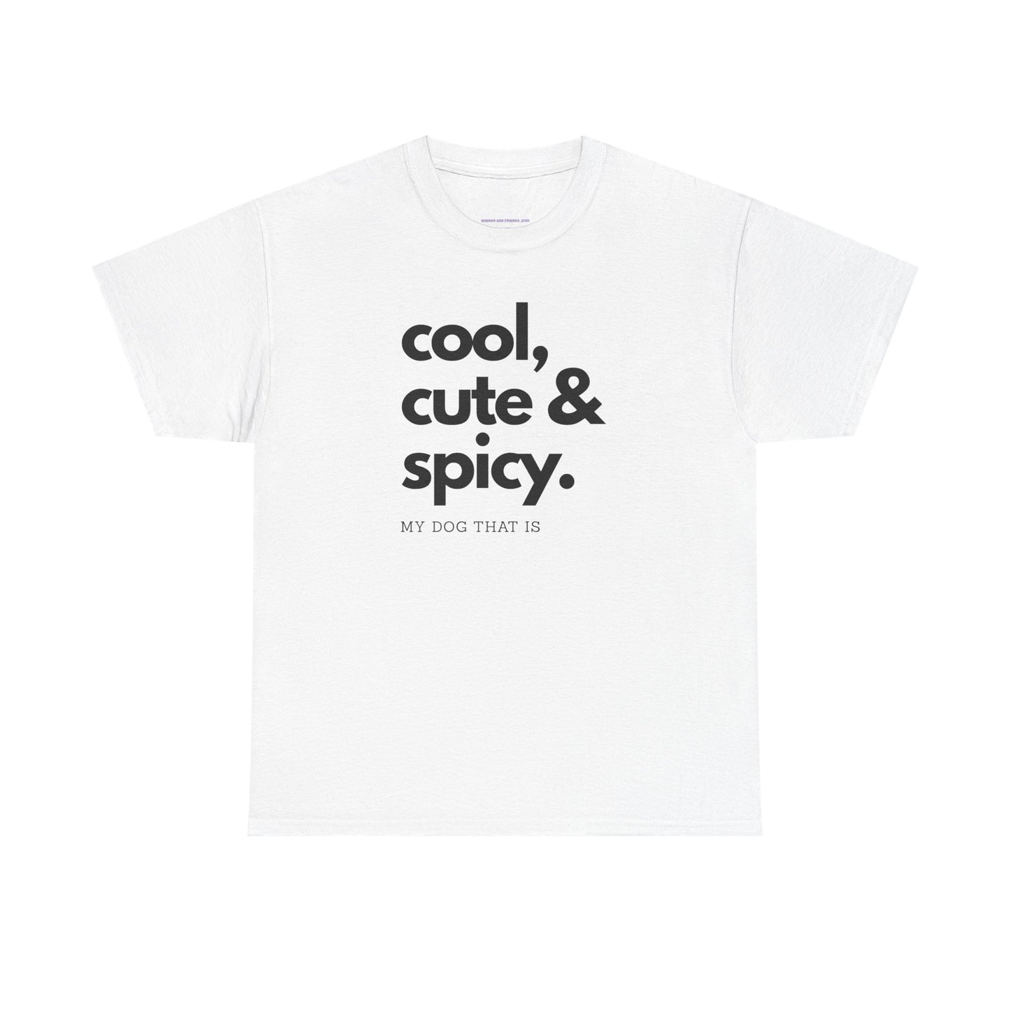 T-shirt: cool, cute and spicy