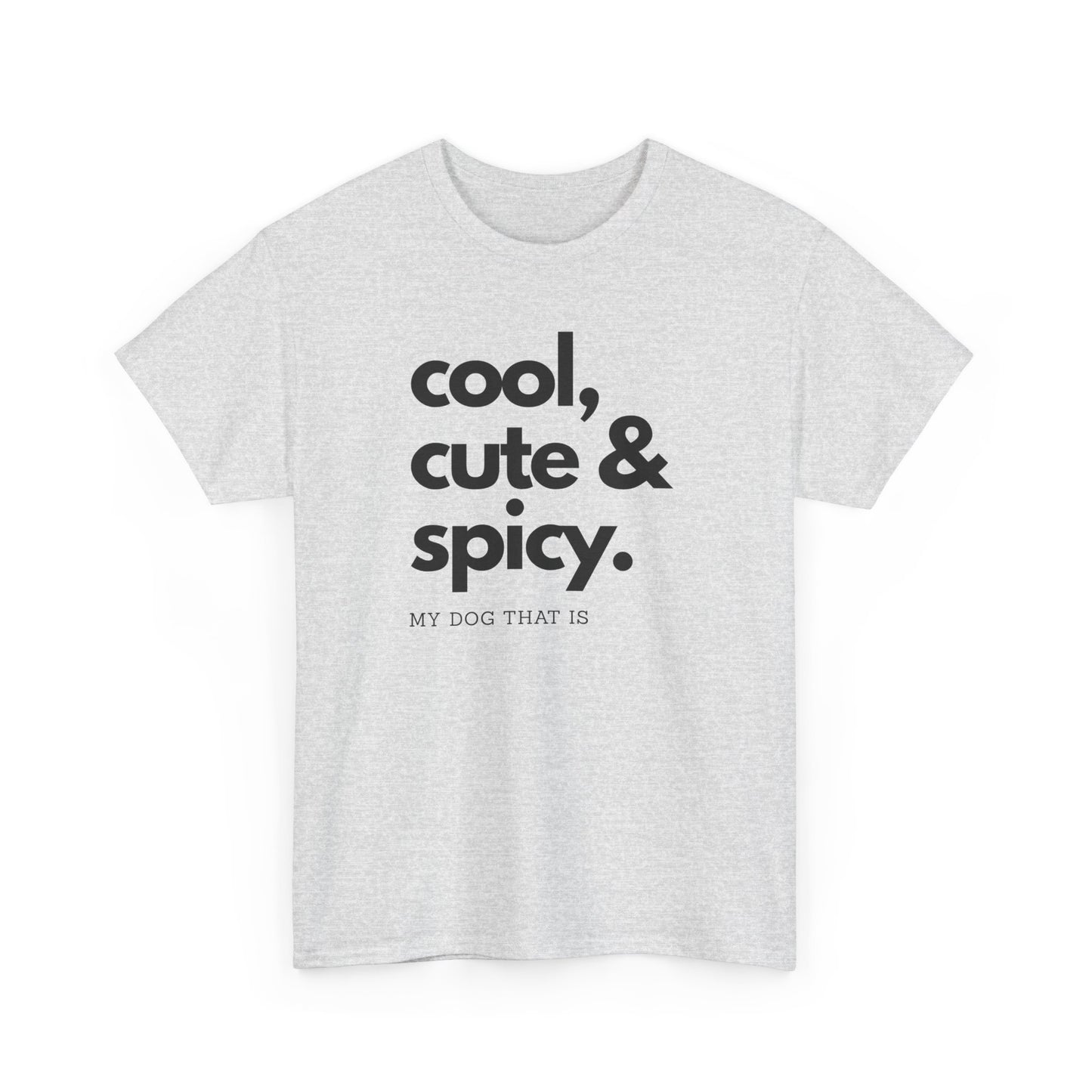 T-shirt: cool, cute and spicy
