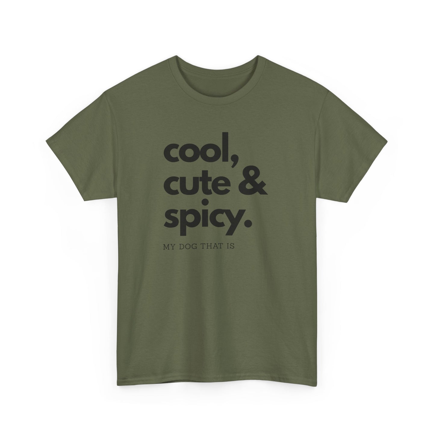 T-shirt: cool, cute and spicy