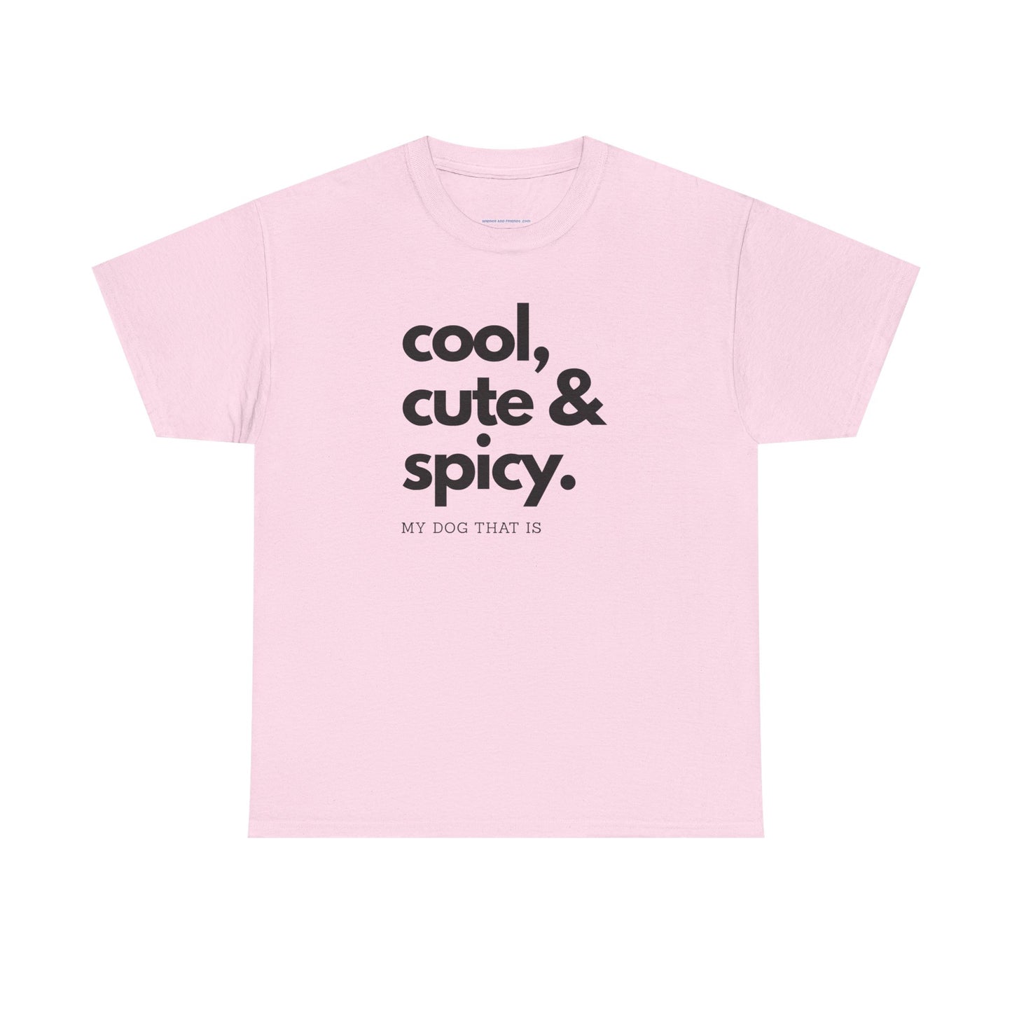 T-shirt: cool, cute and spicy