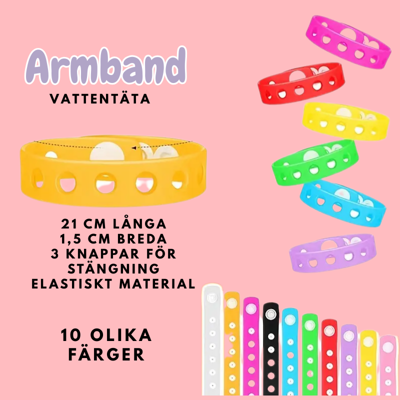 Armband till dina shoecharms