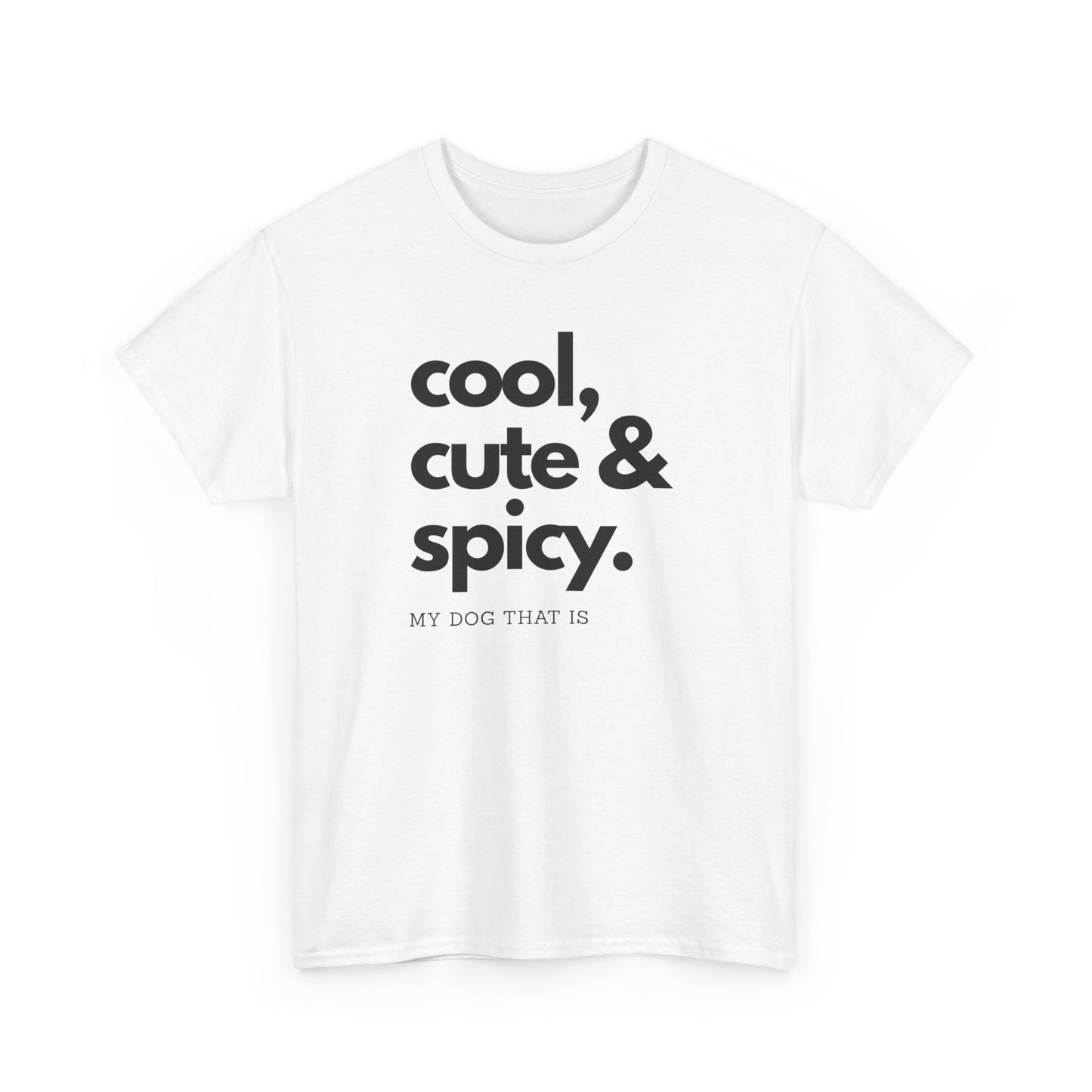 T-shirt: cool, cute and spicy