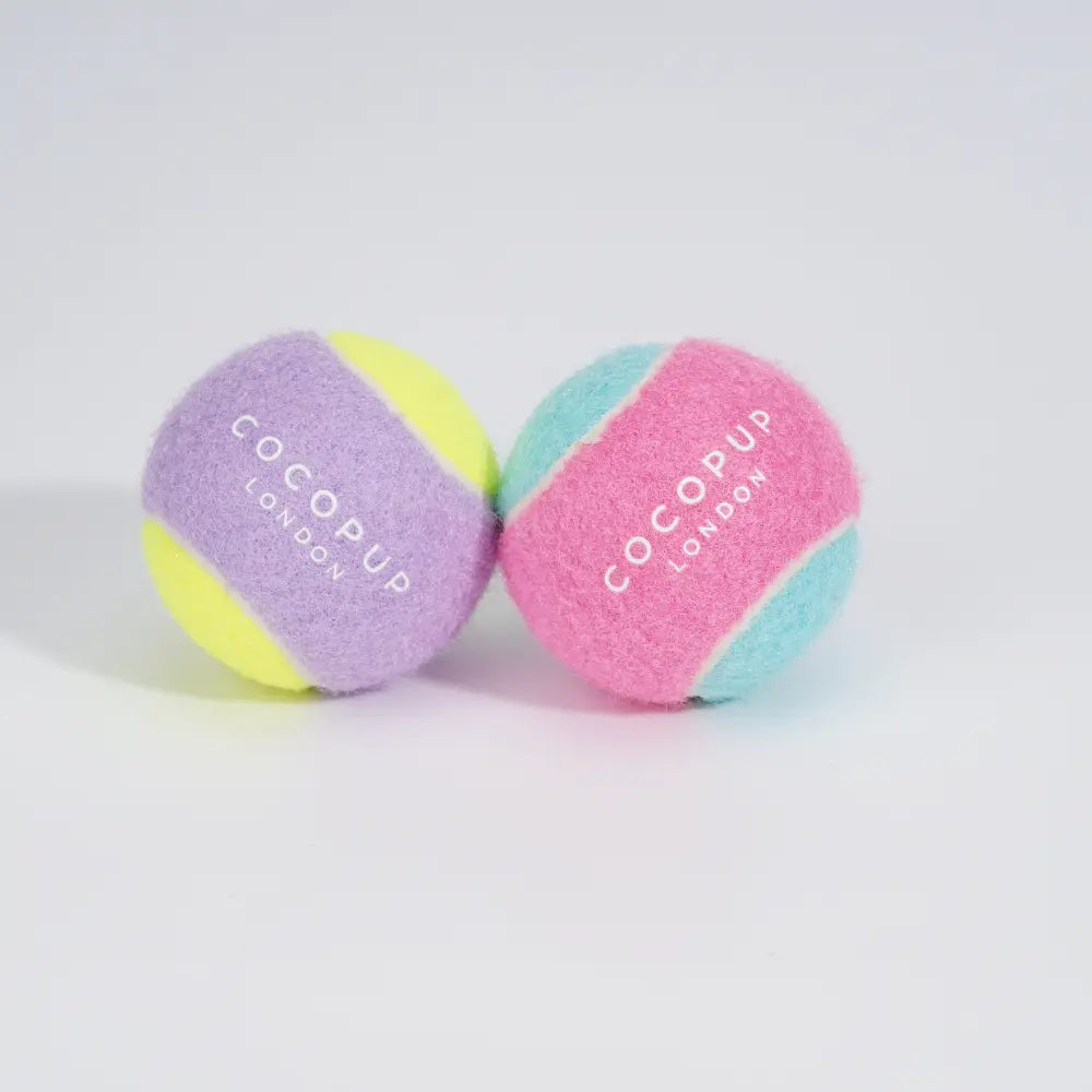 Tennisboll - Rosa & Blå