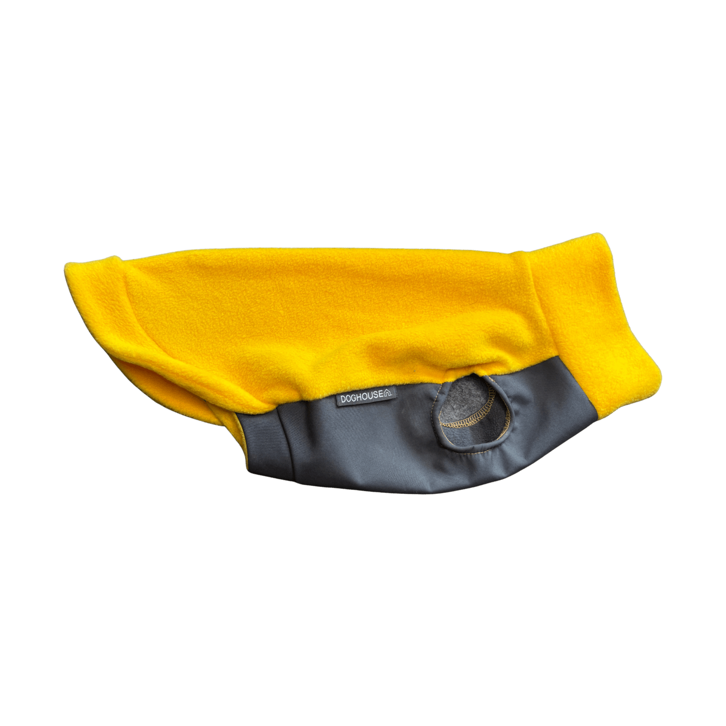 Fleecetröja för low riders! vattentät magpanel Hundtröja