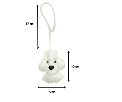 Väsksmycke Pudel PU läder