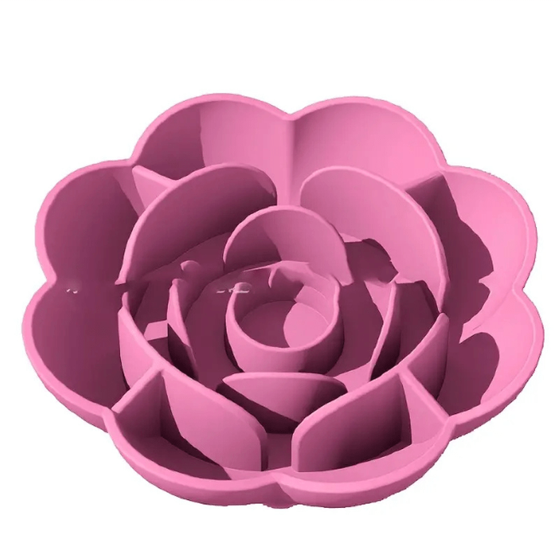 Slowfeed skålar i silikon Matskål