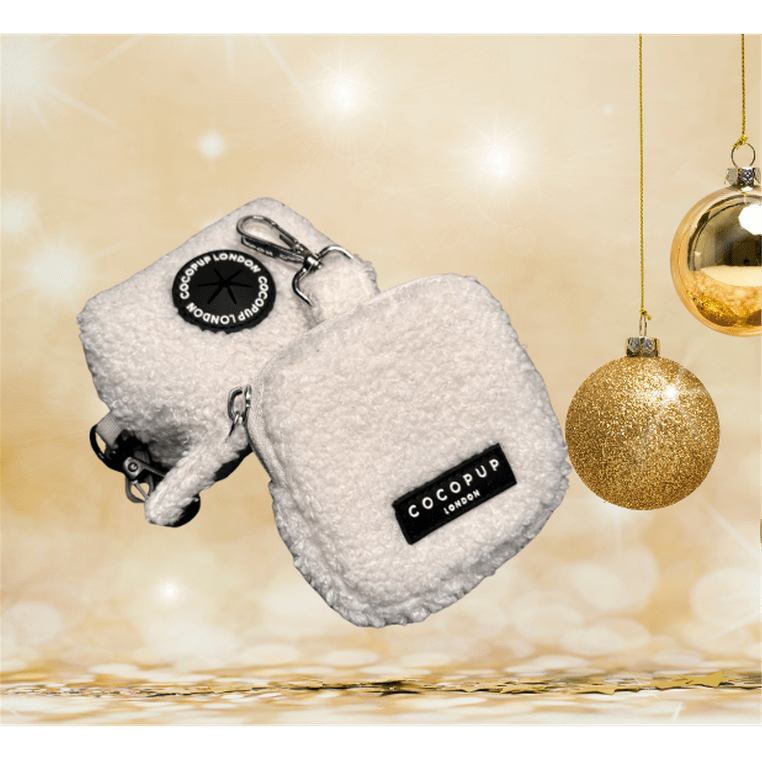 Teddy godispåse + bajspåsebehållare Lätt att ta med sig