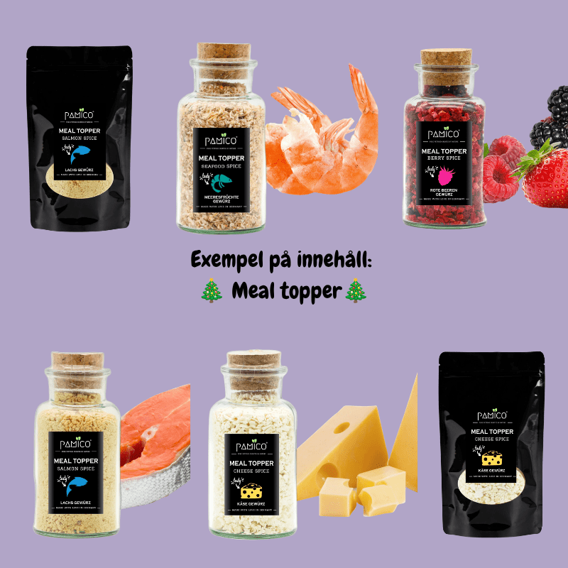 Smakfull jul | Färdig julklapp för hunden BARF Snacks