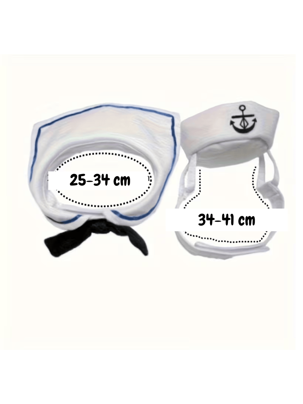 Sjömanskostym för hund Hattar & Accessoarer