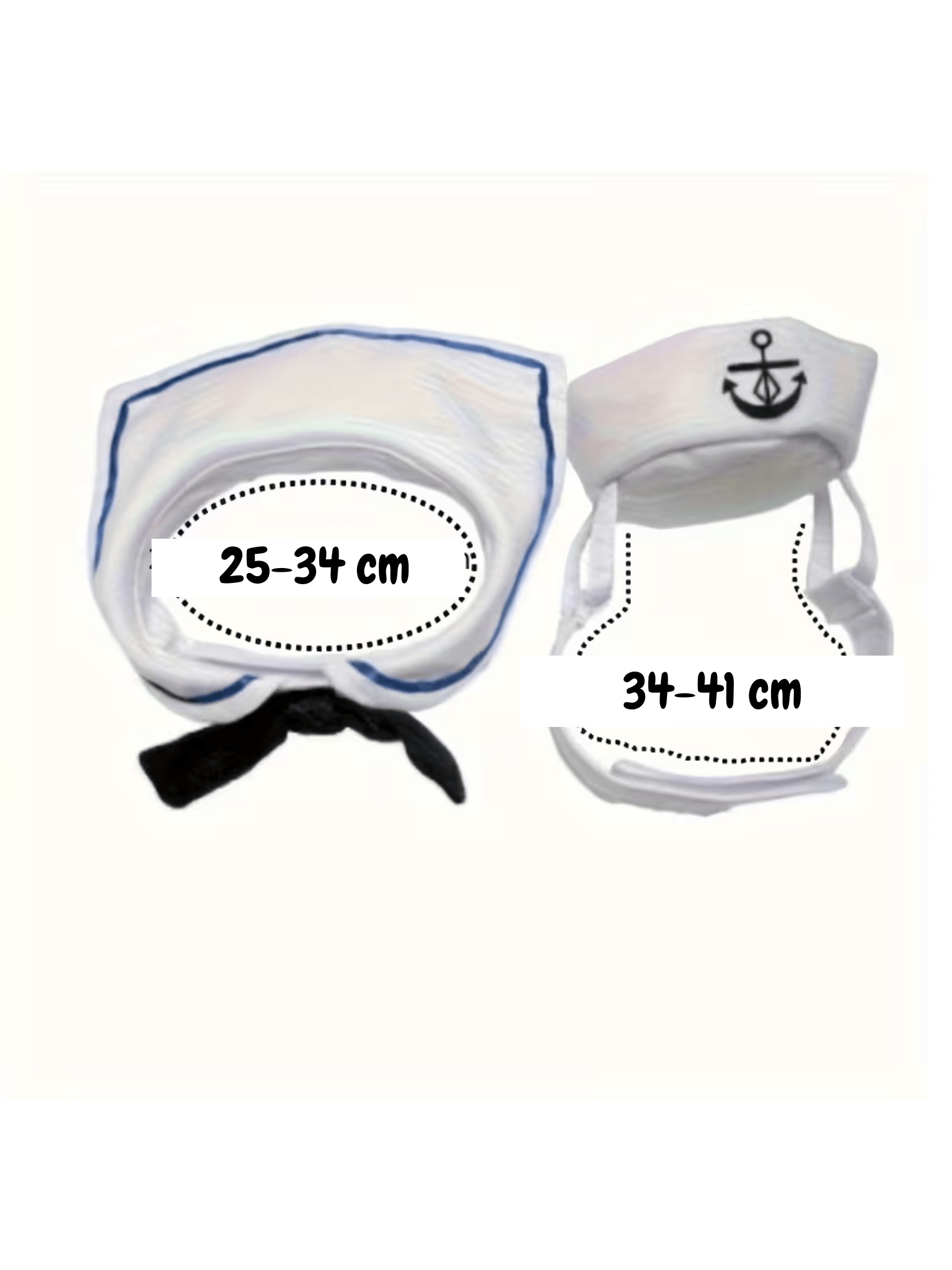 Sjömanskostym för hund Hattar & Accessoarer