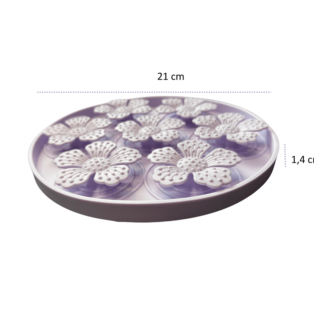 Slowfeed skålar i silikon Matskål