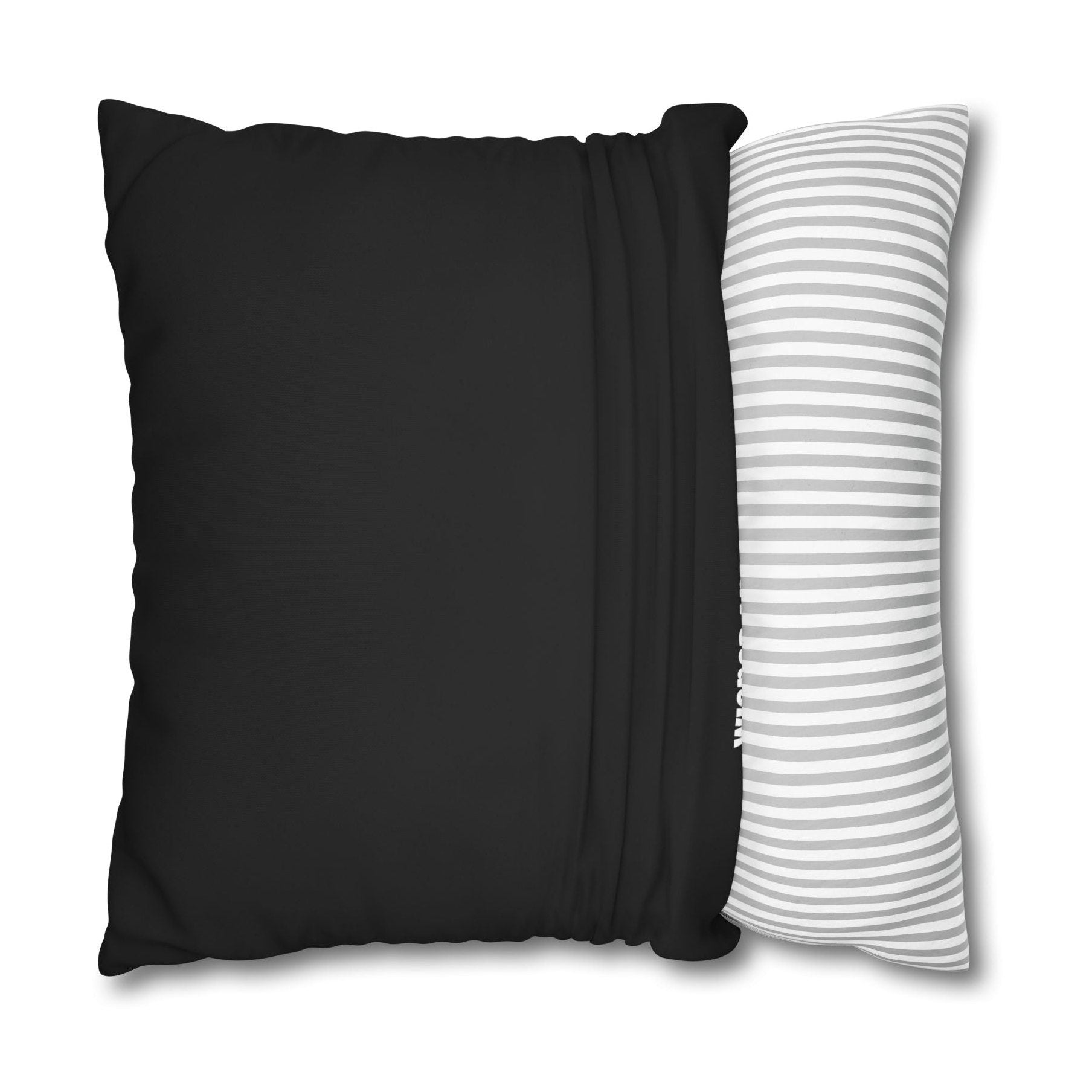 Kuddöverdrag: Platsen är Taxad, svart Home Decor