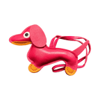 Väsksmycke i PU läder: Tax Nyckelring