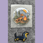 Badge / Märke till hundkeps Accessories