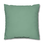 Kuddöverdrag: Platsen är Taxad, grön/salvia Home Decor