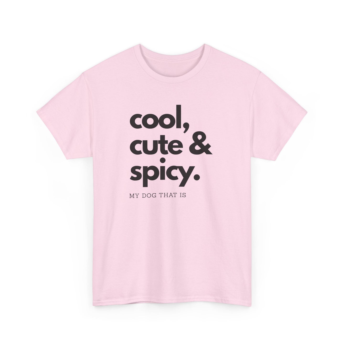 T-shirt: cool, cute and spicy