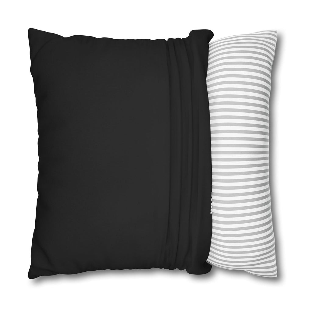 Kuddöverdrag: Platsen är Taxad, svart Home Decor