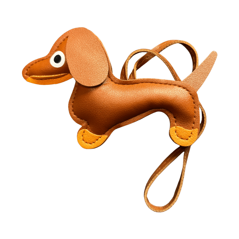 Väsksmycke i PU läder: Tax Nyckelring