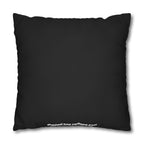 Kuddöverdrag: Platsen är Taxad, svart Home Decor