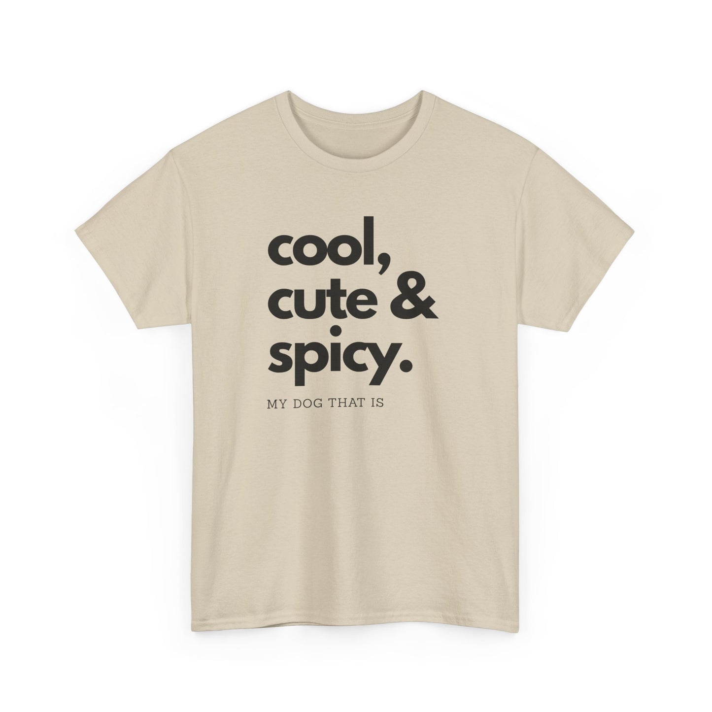 T-shirt: cool, cute and spicy