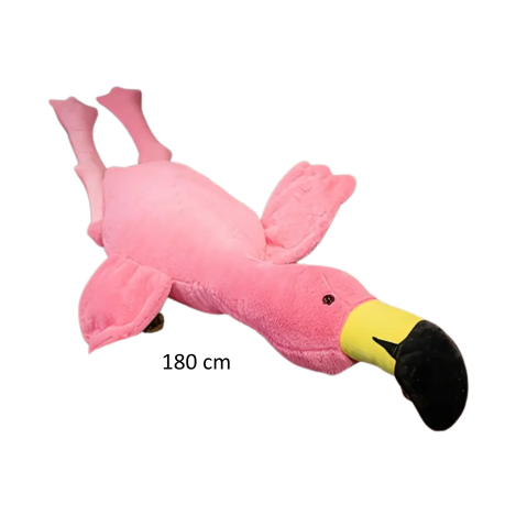Jätteflamingo, rosa, 180 cm