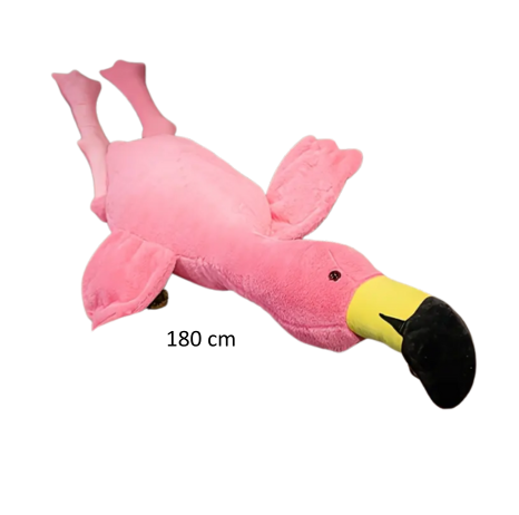 Jätteflamingo, rosa, 180 cm