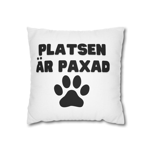 Prydnadskudde: Paxat av hunden