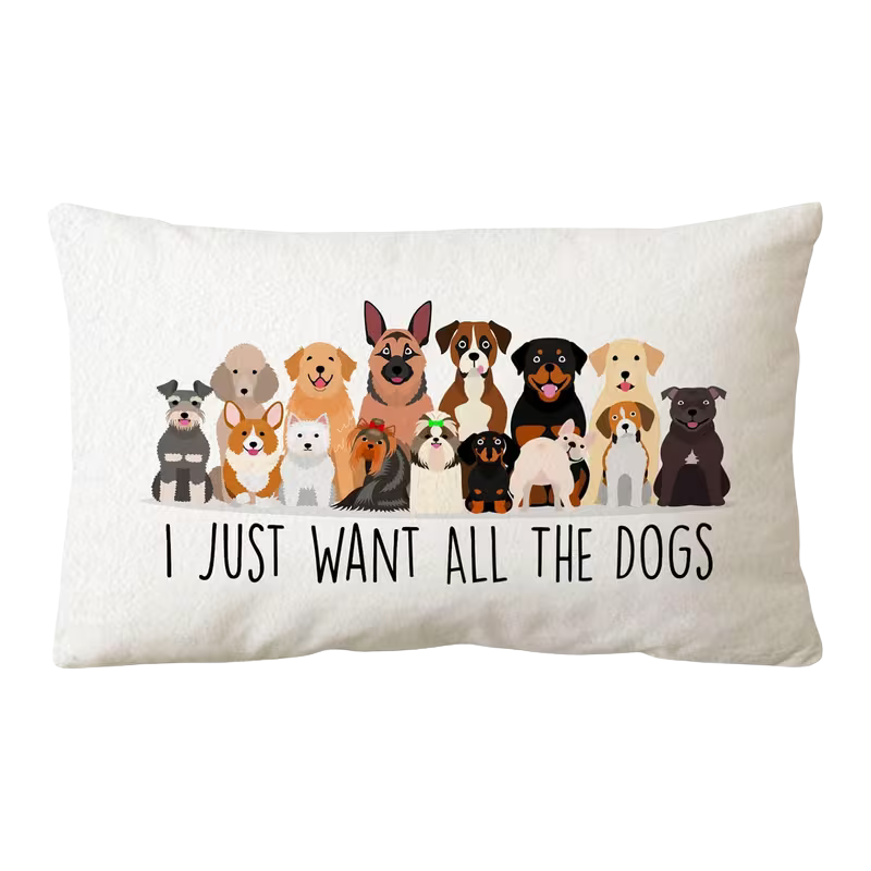 Kuddfodral – I just want all the dogs