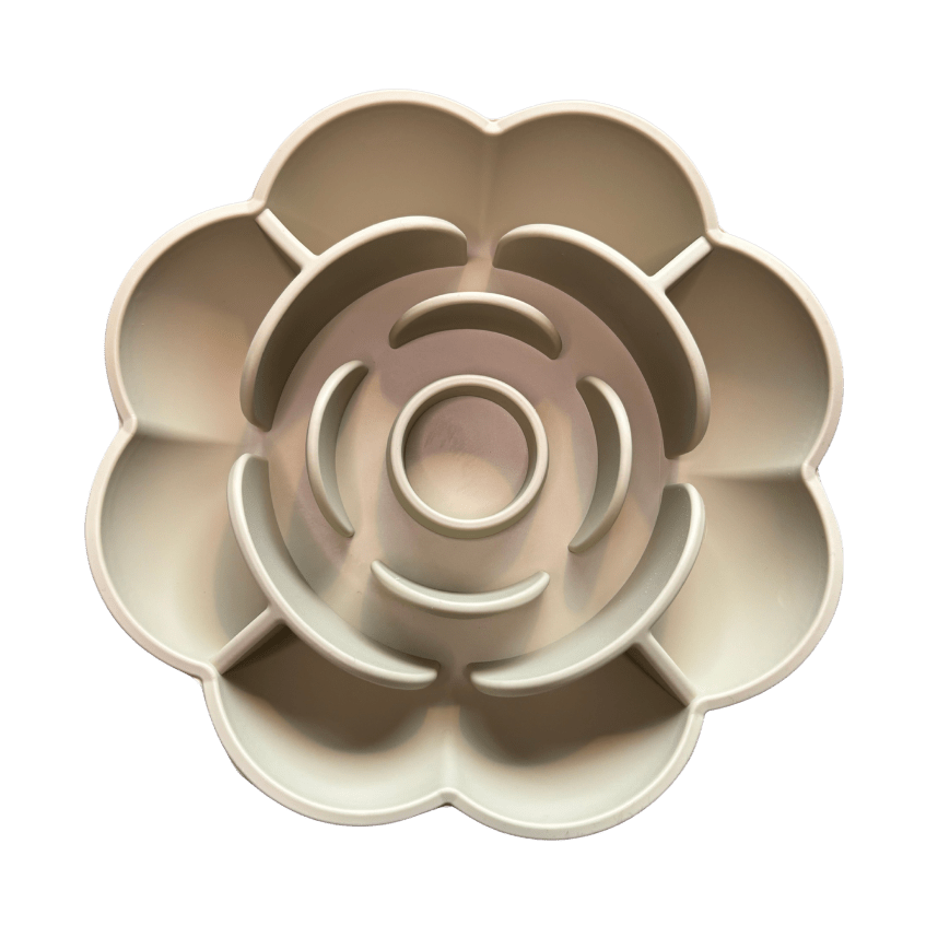 Slowfeed skålar i silikon Matskål