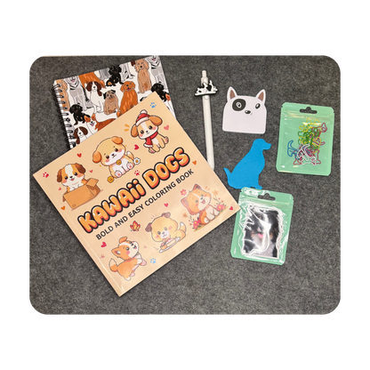 Färdig julklapp med hundtema