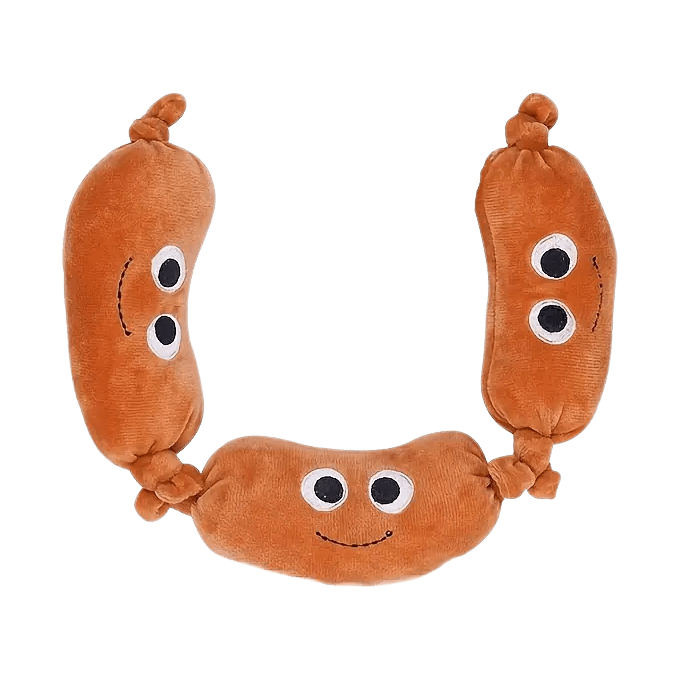 Hundleksaker på tema mat Leksak