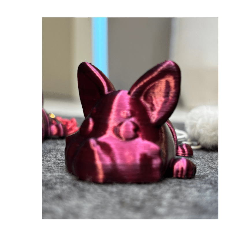 Ballonghund, hänge till nyckelknippa Nyckelring