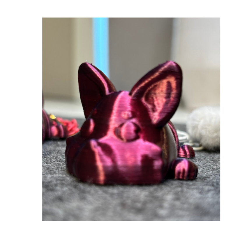 Ballonghund, hänge till nyckelknippa