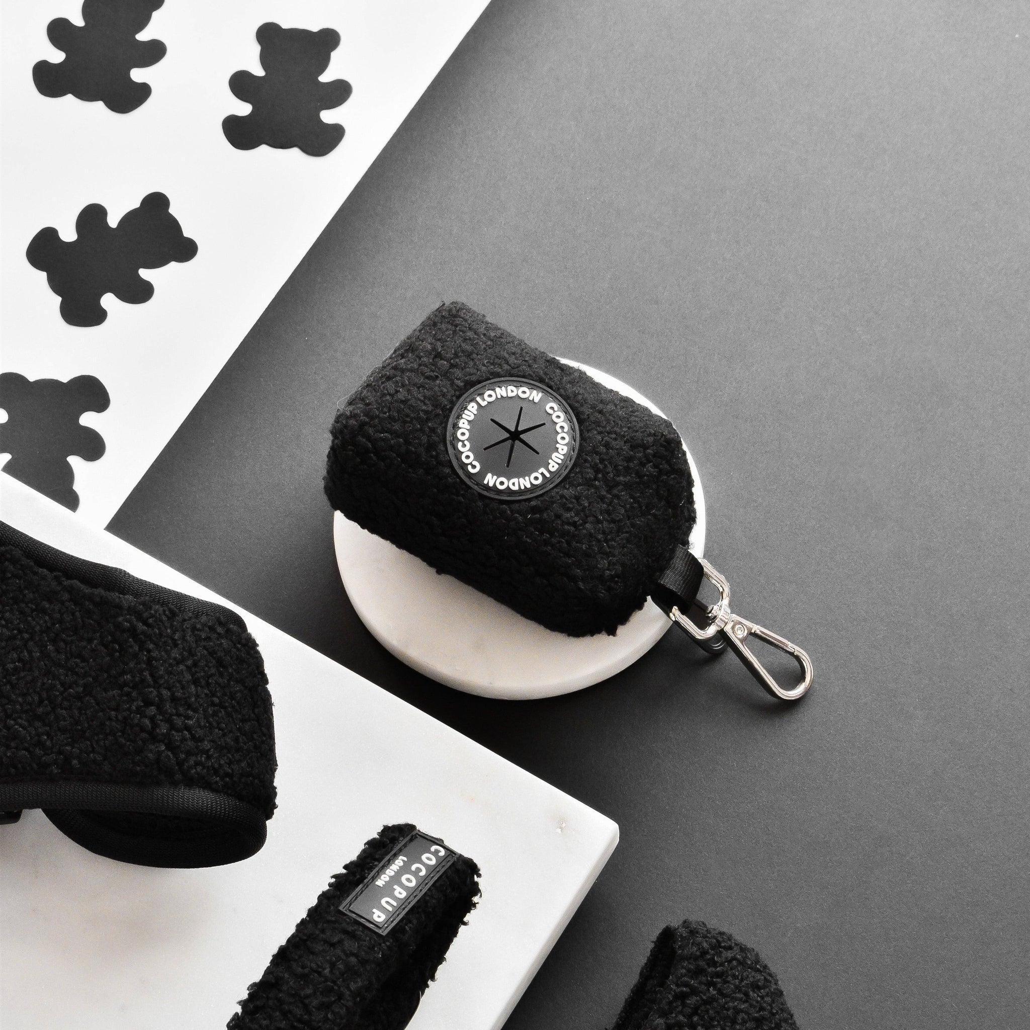 Behållare till hundbajspåsar - Teddy Dispenser och hållare för avföringspåsar för husdjur