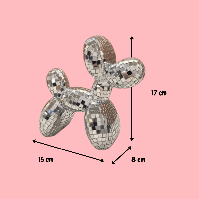Disco Ballonghund Prydnadshund
