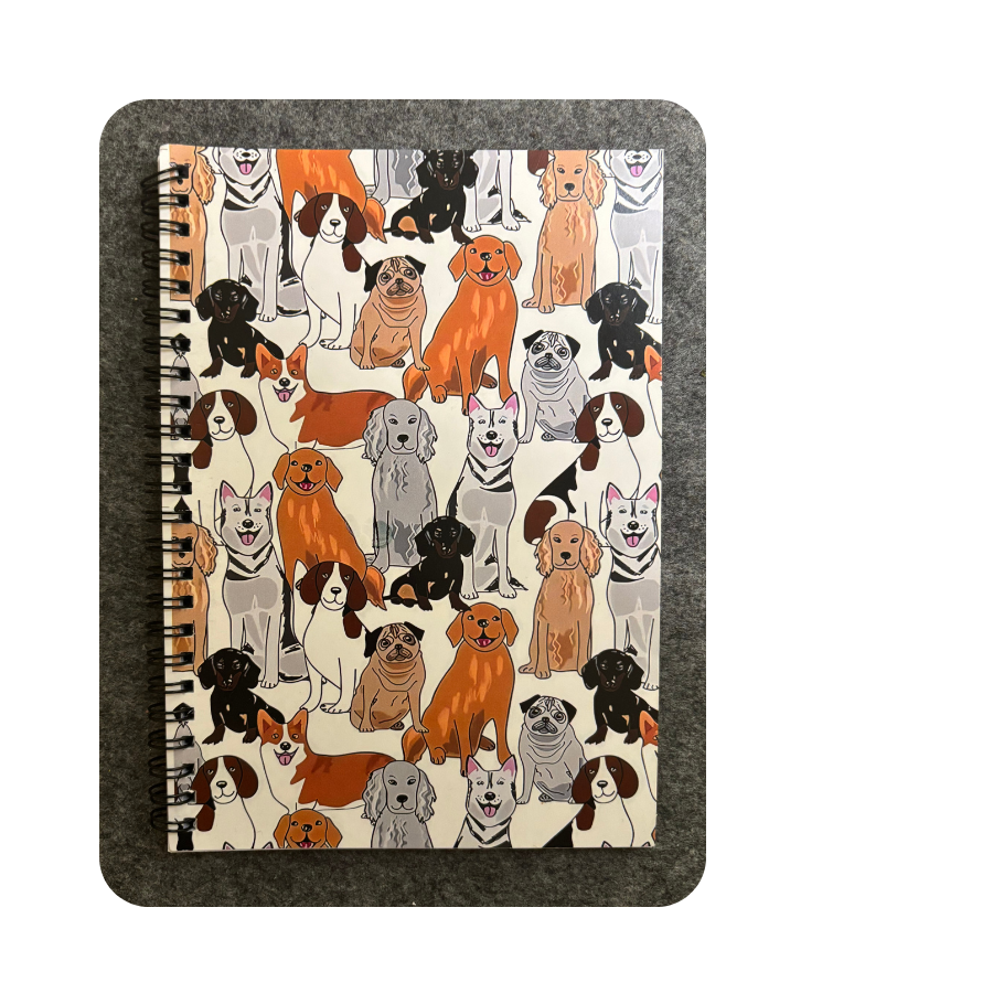 Färdig julklapp med hundtema