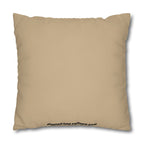 Kuddöverdrag: Platsen är Taxad, beige-gul Home Decor