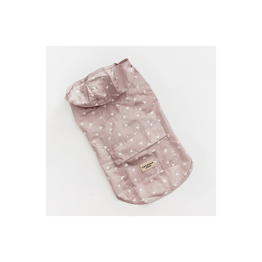 Lätt regnrock i praktisk påse Hundkläder