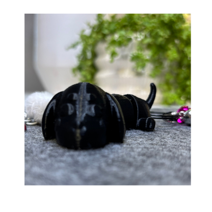 Ballonghund, hänge till nyckelknippa