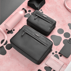 Stor hundpromenad väska samt valfri axelrem Väska kompett kit