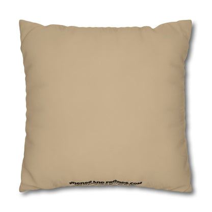 Kuddöverdrag: Platsen är Taxad, beige-gul