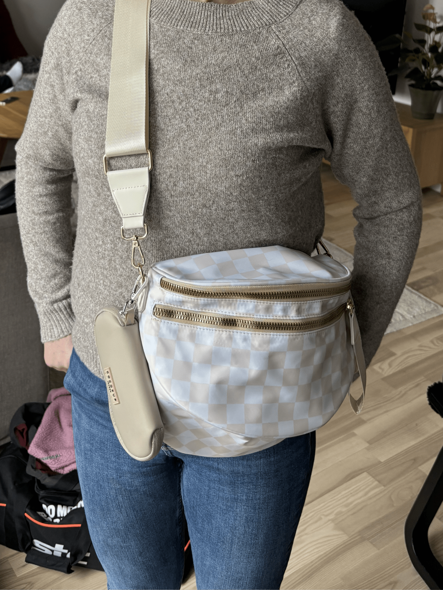 Crossbody Check Väska