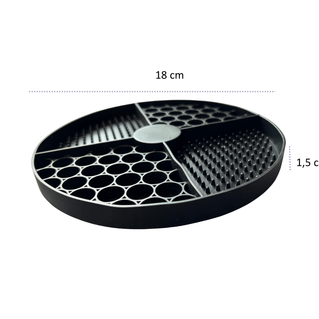 Slowfeed skålar i silikon Matskål