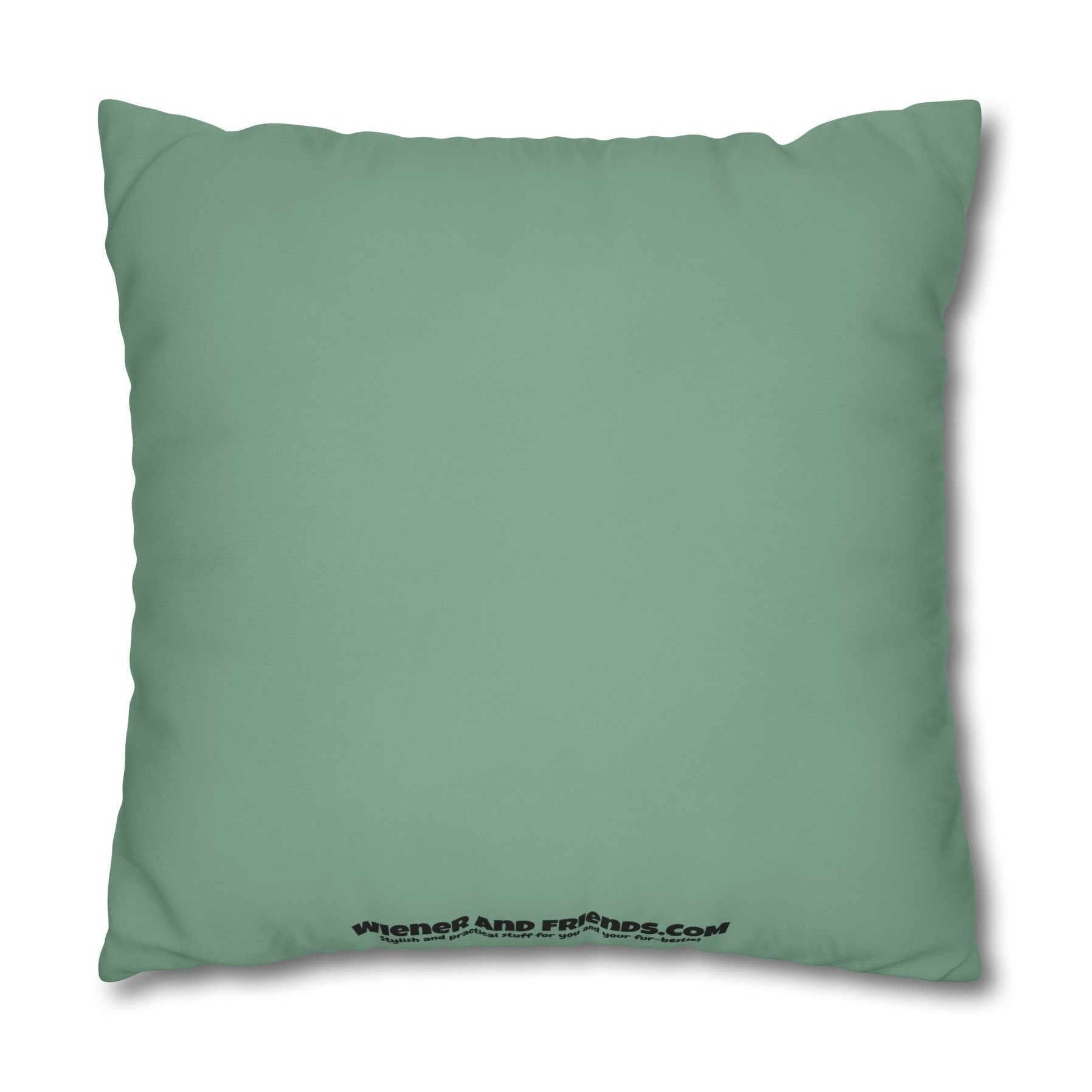 Kuddöverdrag: Platsen är Taxad, grön/salvia Home Decor