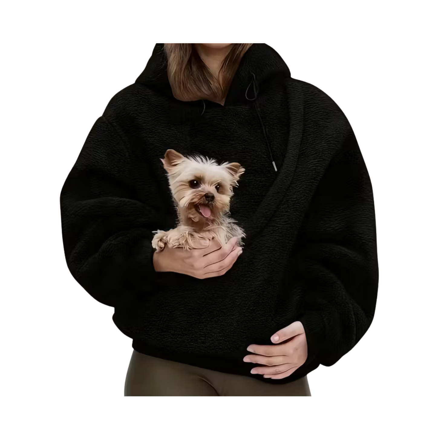 Tröja med plats för päls-bästisen