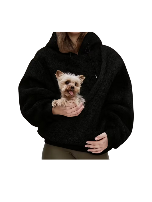 Tröja med plats för päls-bästisen