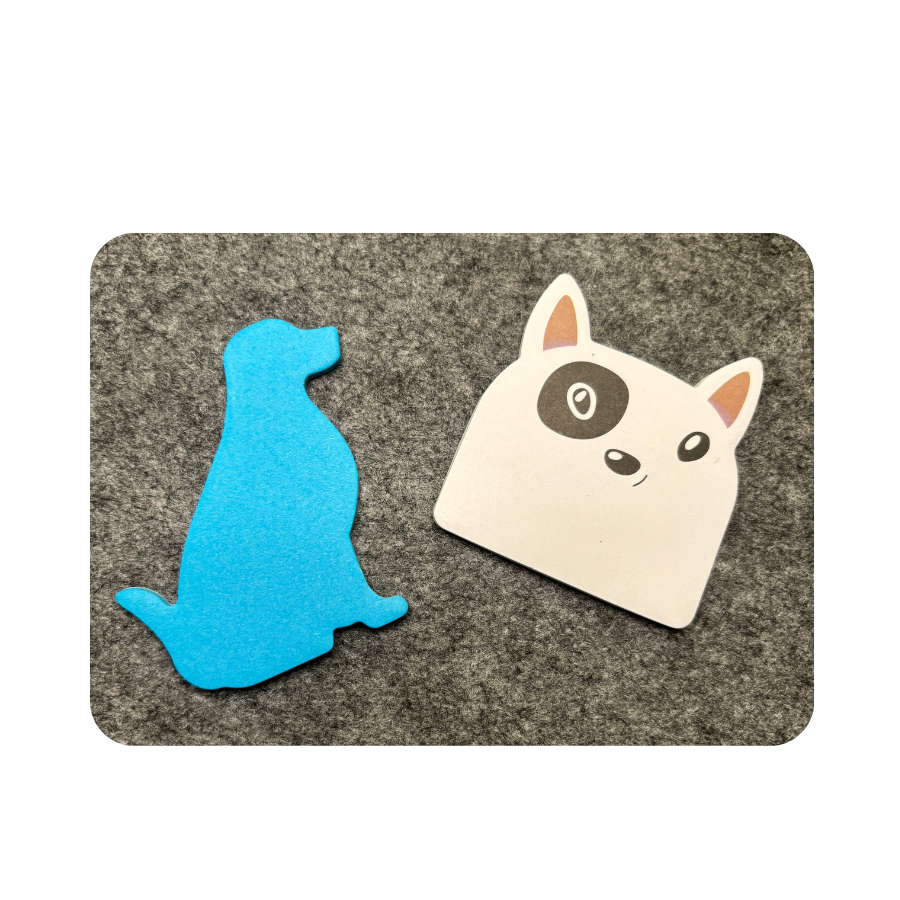 Färdig julklapp med hundtema