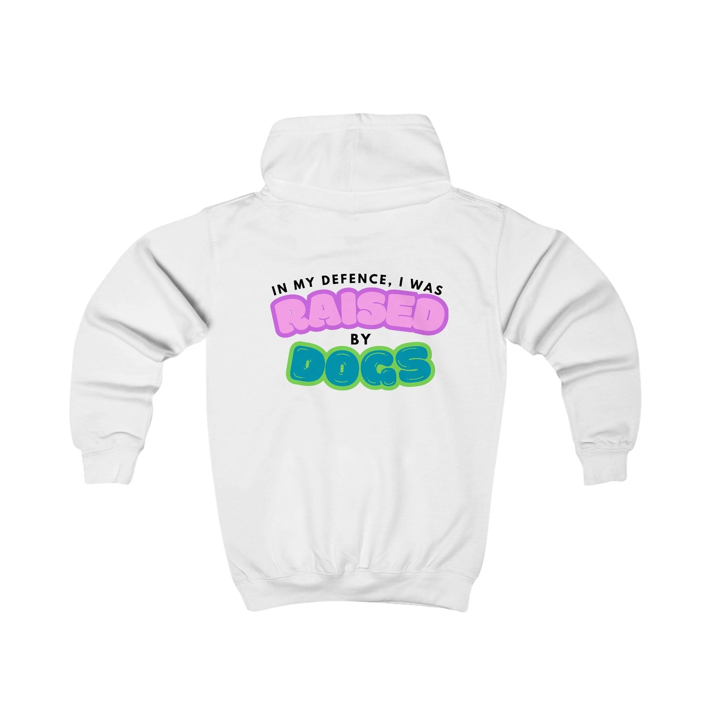Luvtröja för barn: In my defence, I was raised by dogs