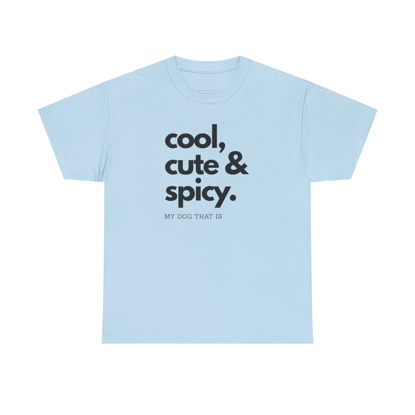 T-shirt: cool, cute and spicy