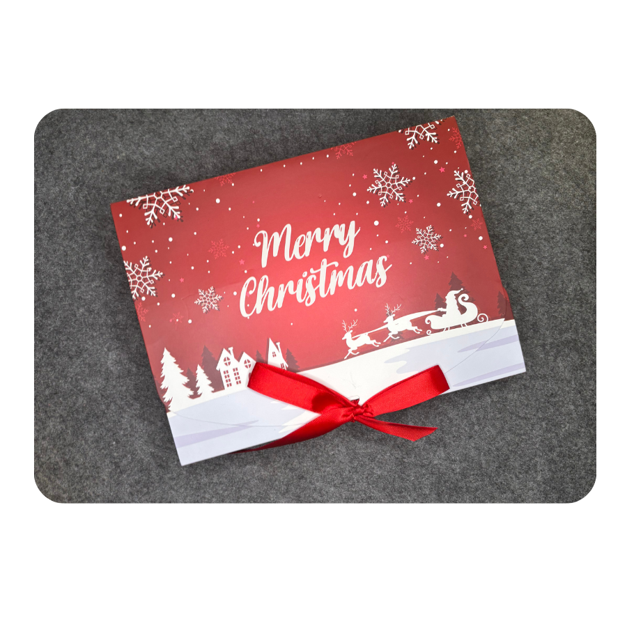 Färdig julklapp med hundtema